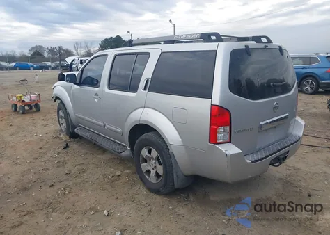 2005 Nissan Pathfinder Xe from USA, damaged, VIN 5N1AR18U15C734297